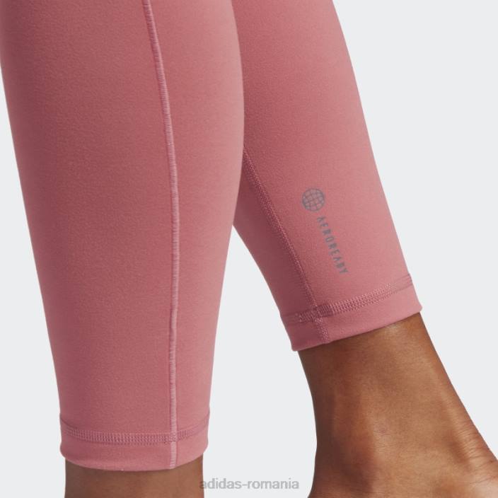 Adidas roz yoga studio 7/8 jambiere moda femei roz 2JBN9079
