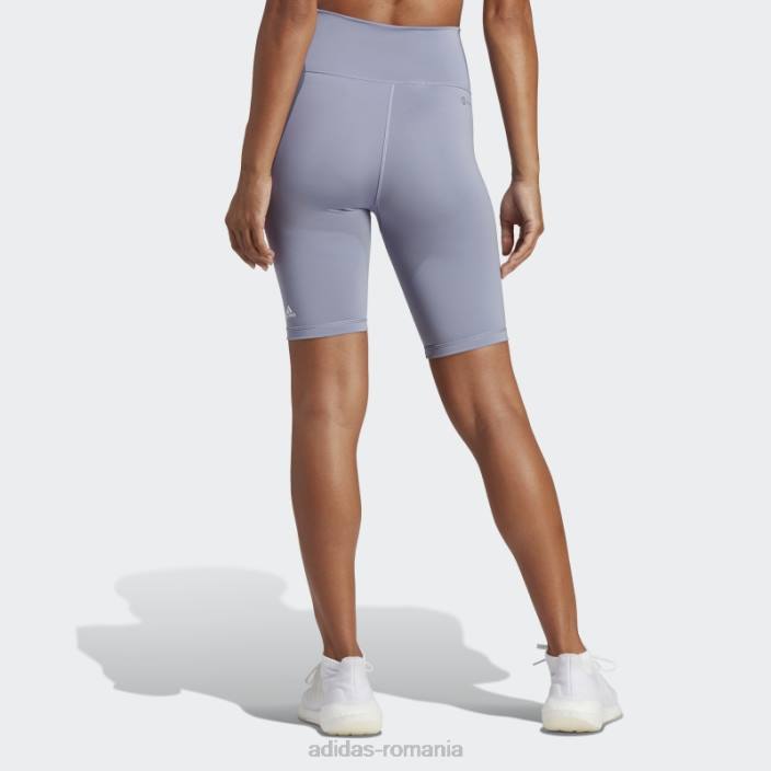 Adidas silver violet optime training bike jambiere scurte adidas femei violet argintiu 2JBN9663