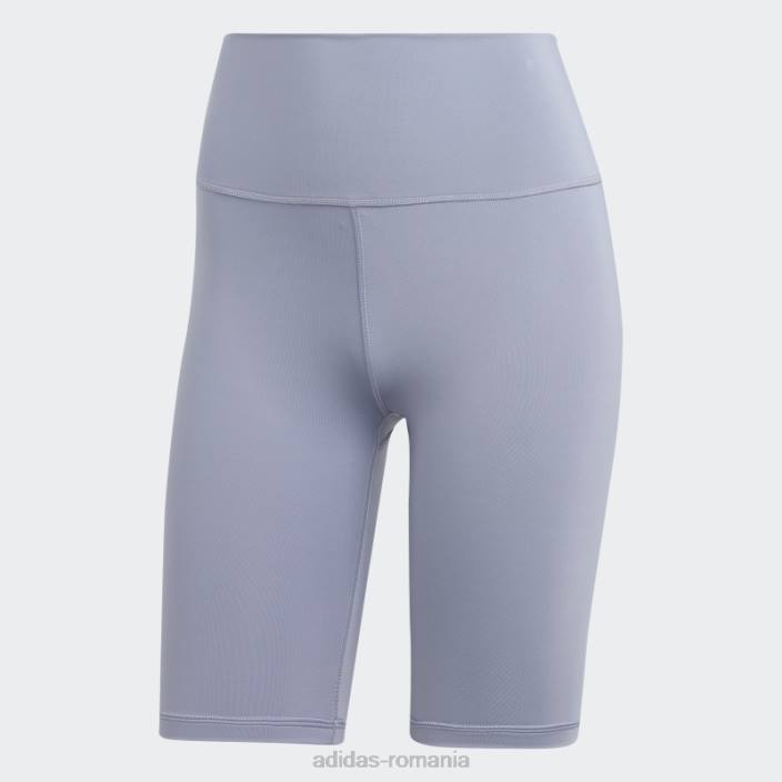 Adidas silver violet optime training bike jambiere scurte adidas femei violet argintiu 2JBN9663