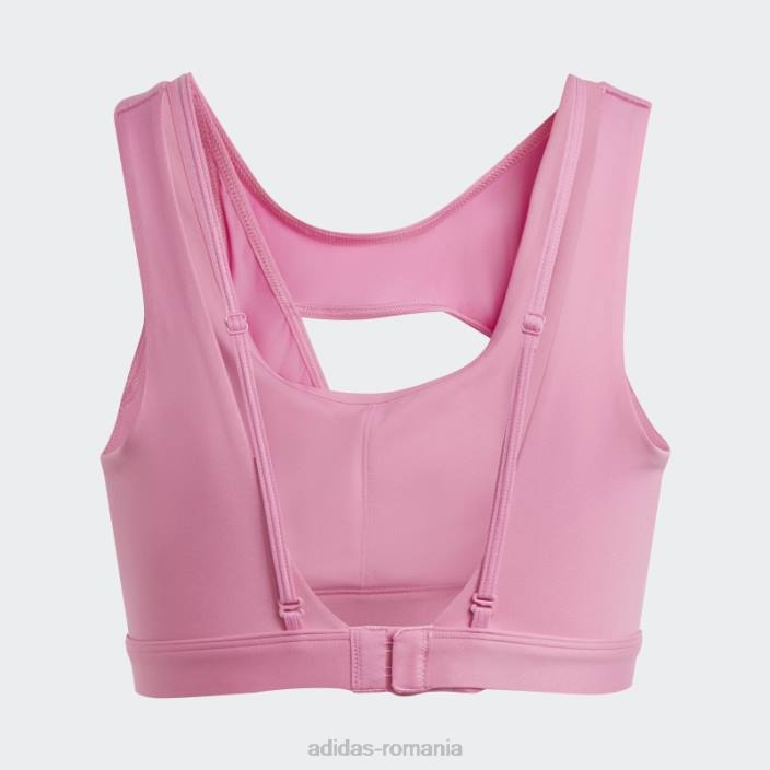 Adidas sutien adidas cu susținere medie fucsia powerimpact luxe femei fucsie 2JBN16653