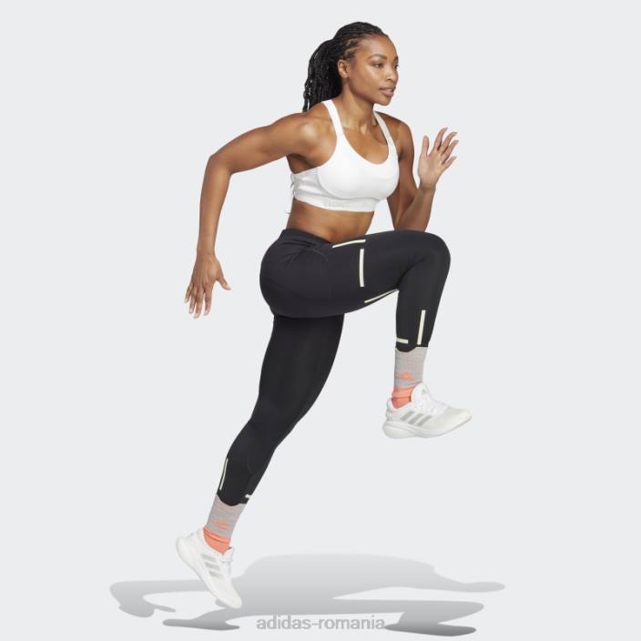 Adidas sutien alb cu susținere înaltă fastimpact luxe run femei alb 2JBN9238