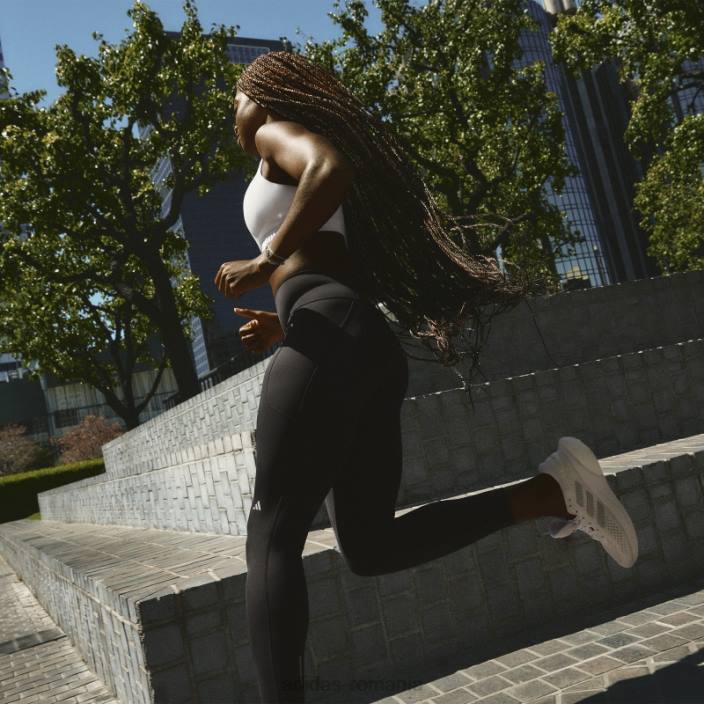 Adidas sutien alb cu susținere înaltă fastimpact luxe run femei alb 2JBN9238