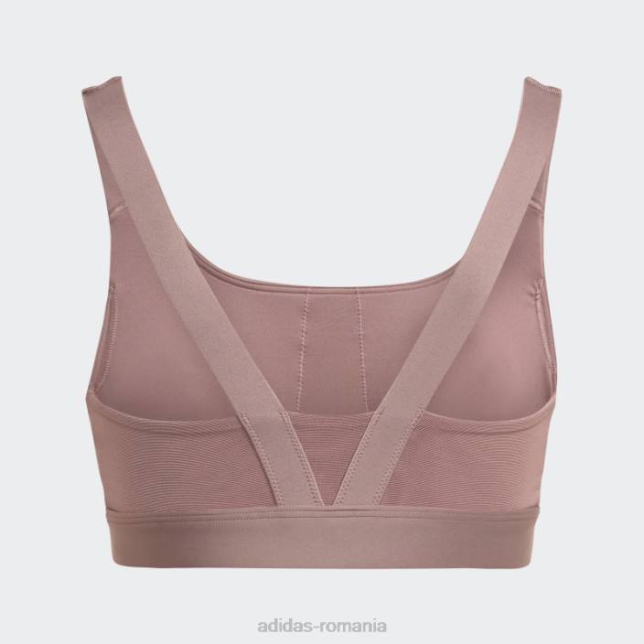 Adidas sutien circuit de susținere medie pentru antrenament powerreact violet adidas femei Violet 2JBN10764