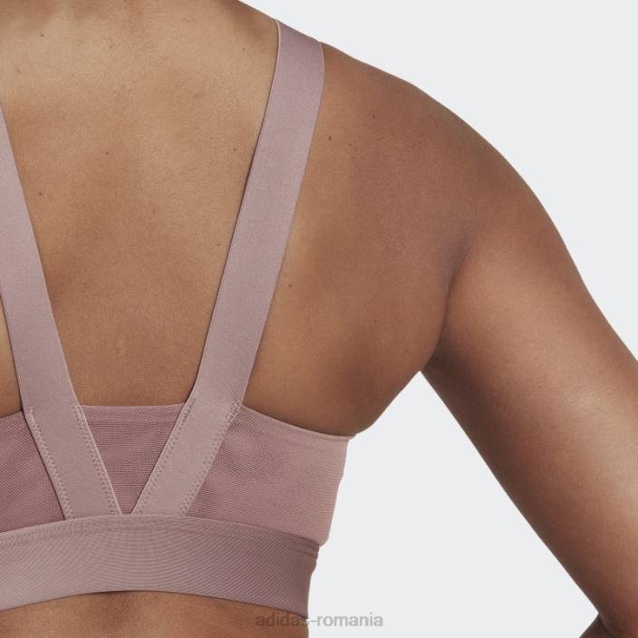 Adidas sutien circuit de susținere medie pentru antrenament powerreact violet adidas femei Violet 2JBN10764