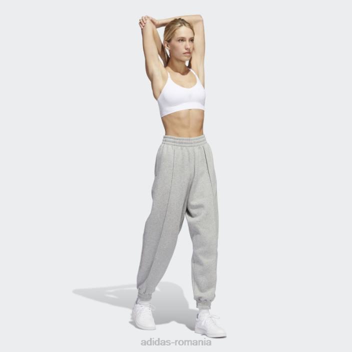 Adidas sutien cu bretele cu susținere ușoară purelounge alb adidas femei alb negru 2JBN8868