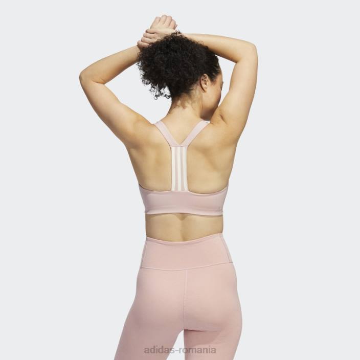 Adidas sutien cu suport mediu pentru antrenament powerimpact mov adidas femei mov 2JBN17550
