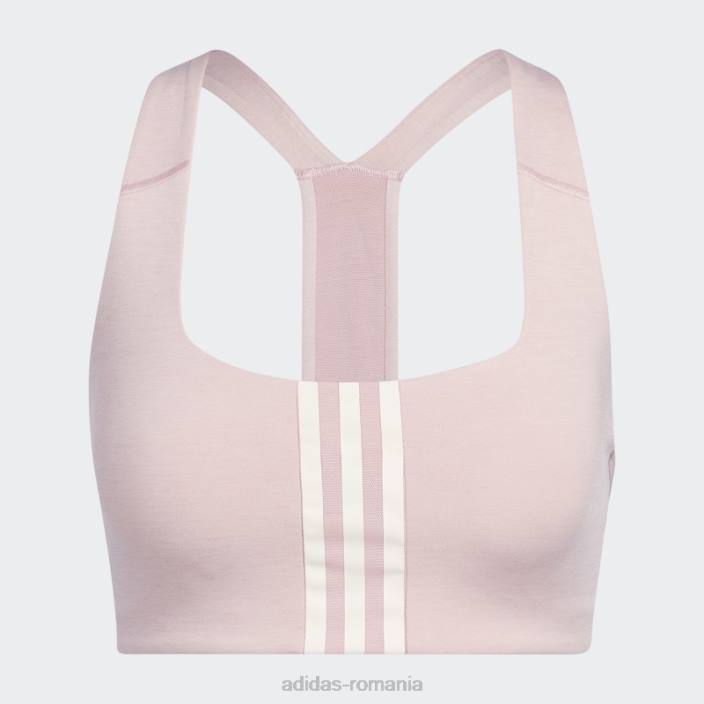Adidas sutien cu suport mediu pentru antrenament powerimpact mov adidas femei mov 2JBN17550