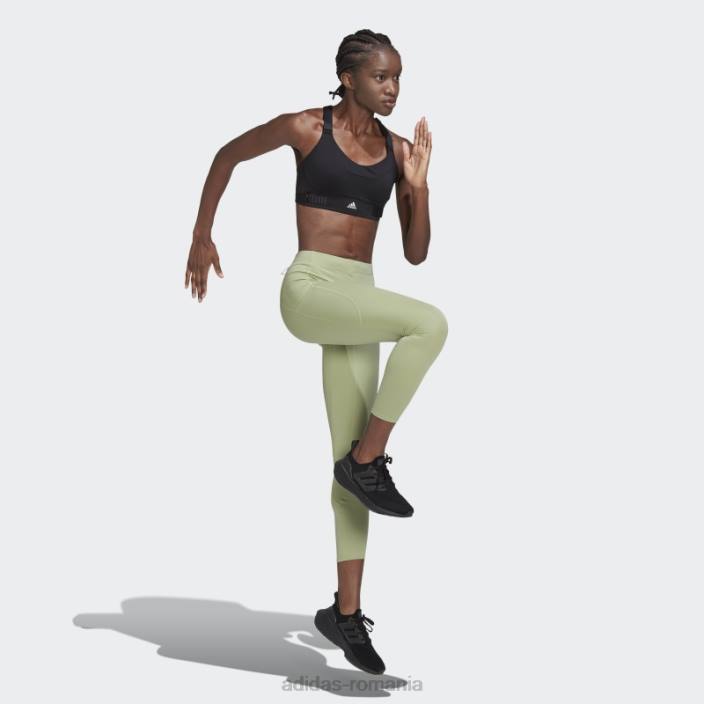 Adidas sutien cu susținere înaltă fastimpact luxe run negru femei alb negru 2JBN16381