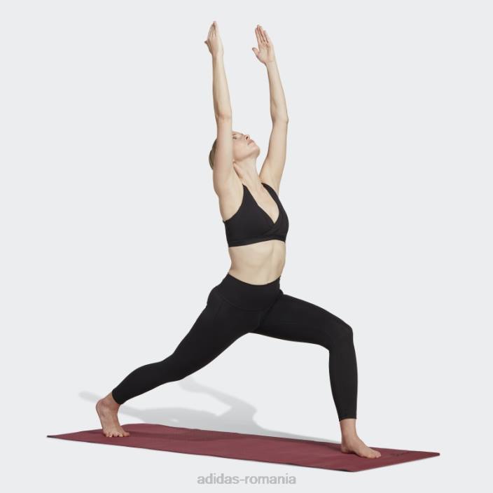 Adidas sutien de alăptare cu susținere luminoasă de studio black yoga essentials femei negru 2JBN9382