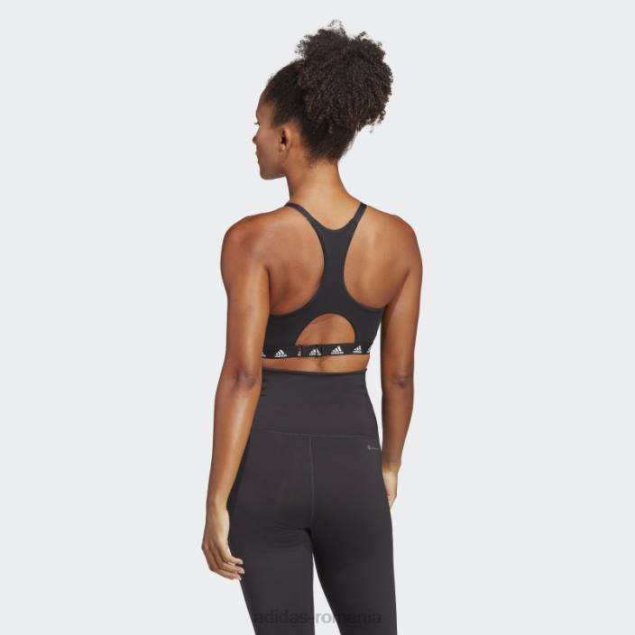 Adidas sutien de alăptare negru cu susținere la lumină adidas femei negru 2JBN17379