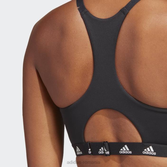 Adidas sutien de alăptare negru cu susținere la lumină adidas femei negru 2JBN17379