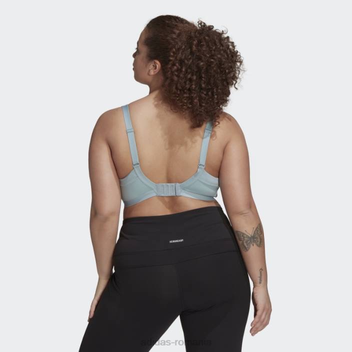 Adidas sutien de antrenament de înaltă susținere pentru antrenament tlrd impact lux gri (plus mărime) femei gri 2JBN10631