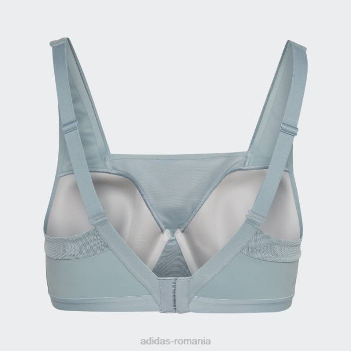 Adidas sutien de antrenament de înaltă susținere pentru antrenament tlrd impact lux gri (plus mărime) femei gri 2JBN2818