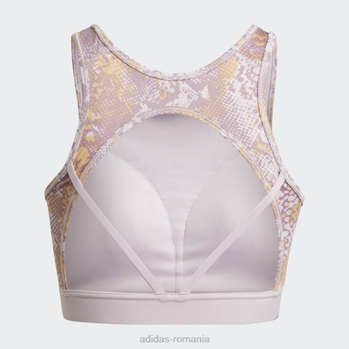 Adidas sutien de antrenament hyperglam aeroready cu susținere ușoară multicolor adidas femei multicolor/roz/chihlimbar/mov 2JBN2868