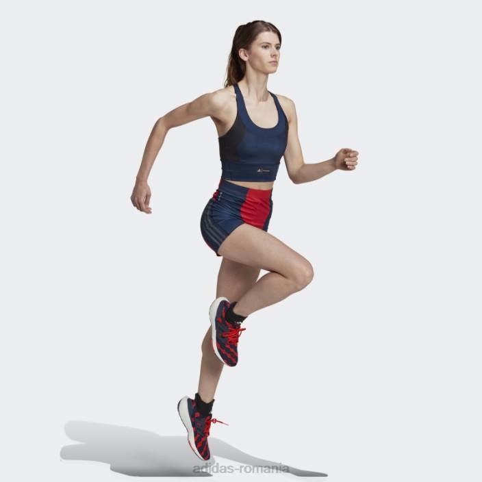 Adidas sutien de buzunar cu suport mediu marimekko bleumarin femei marina 2JBN2681