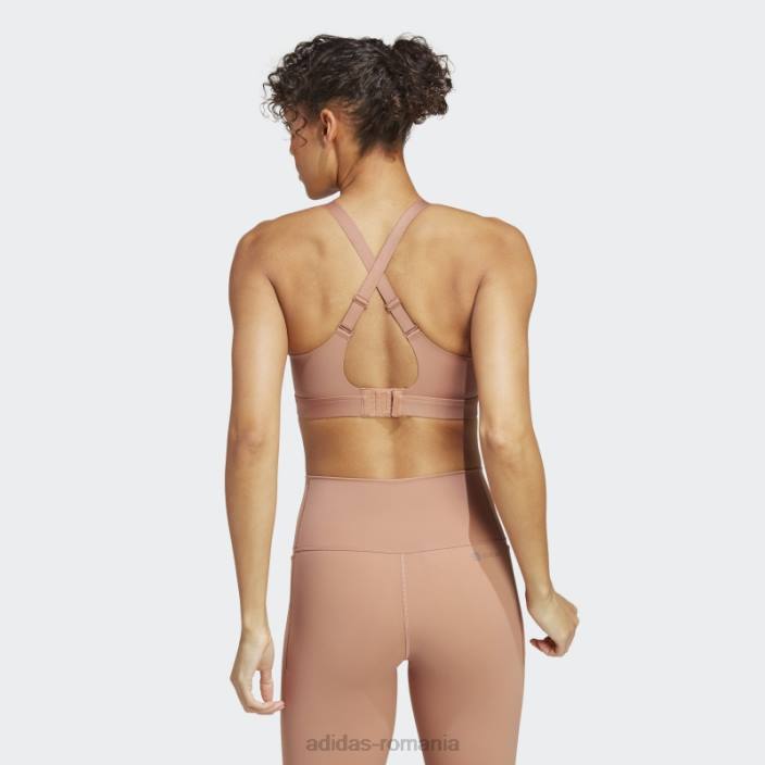 Adidas sutien de înaltă susținere pentru antrenament cu impact de lux croit în argilă femei lut 2JBN9250