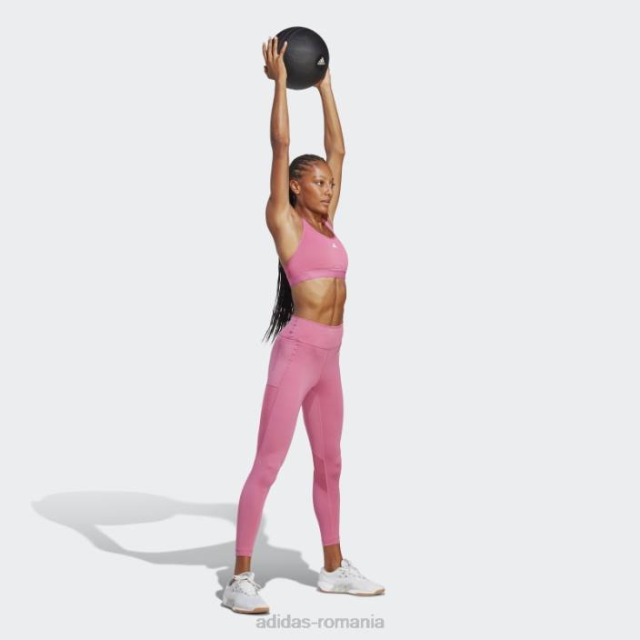 Adidas sutien de înaltă susținere pentru antrenament fucsia tlrd move femei fucsie 2JBN16562