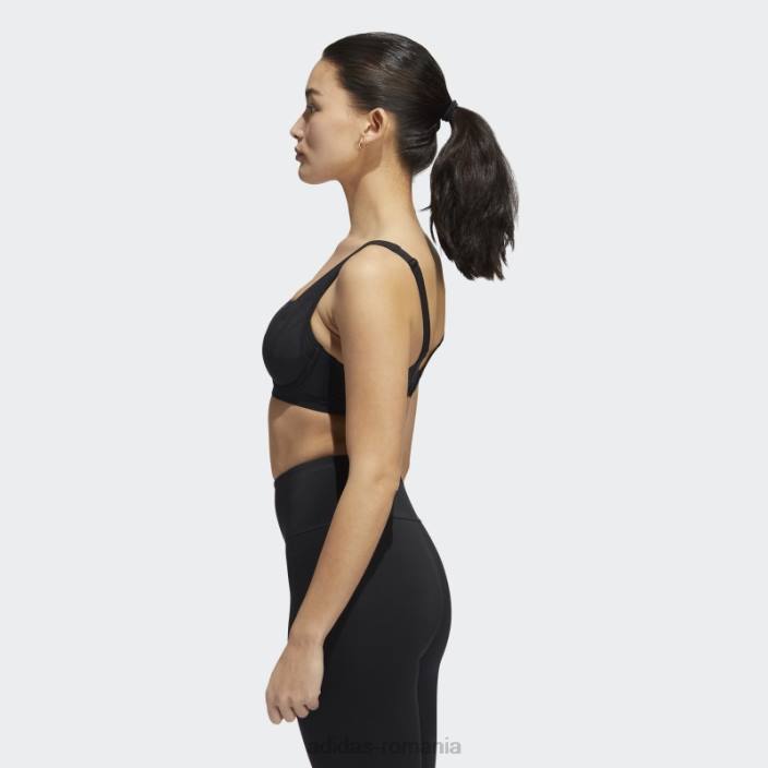 Adidas sutien de înaltă susținere pentru antrenament negru tlrd impact luxe adidas femei negru 2JBN3027