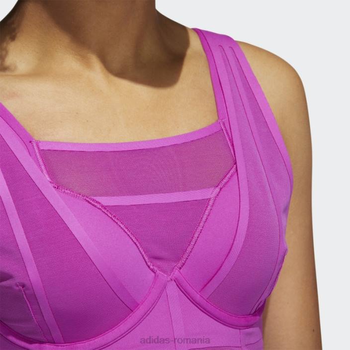 Adidas sutien de înaltă susținere pentru antrenament tlrd impact luxe femei roz 2JBN2957