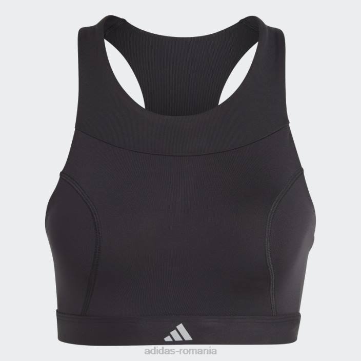 Adidas sutien de rulare negru cu suport mediu femei negru 2JBN2248