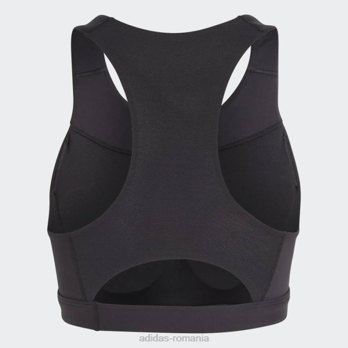 Adidas sutien de rulare negru cu suport mediu femei negru 2JBN2248