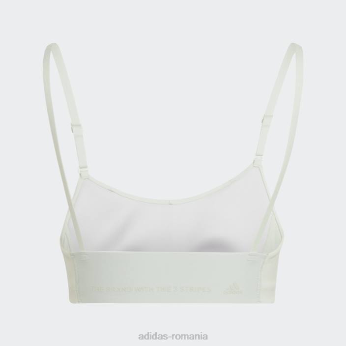 Adidas sutien de susținere luminoasă green yoga studio femei verde/carbon 2JBN10660