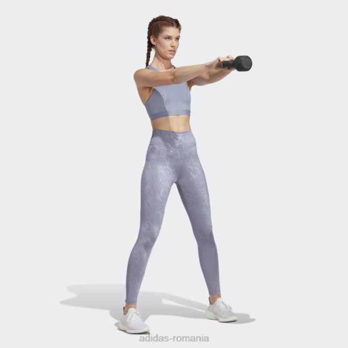 Adidas sutien de susținere medie pentru alergare violet argintiu adidas femei violet argintiu 2JBN9357