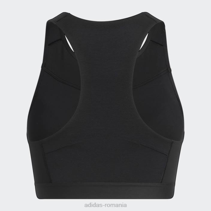 Adidas sutien de susținere mediu powerimpact luxe training negru adidas femei negru 2JBN9252