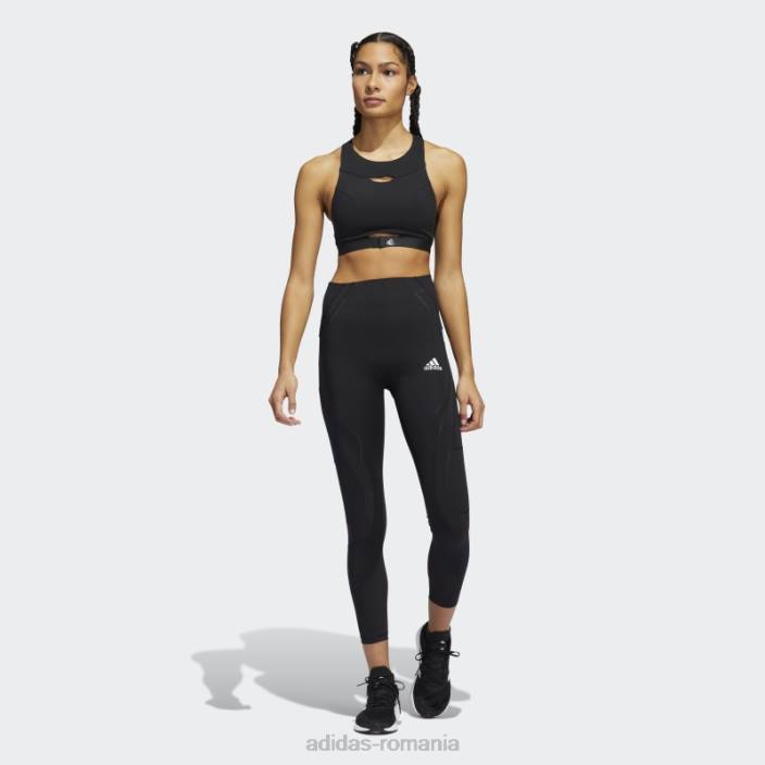 Adidas sutien de susținere mediu powerimpact luxe training negru adidas femei negru 2JBN9252