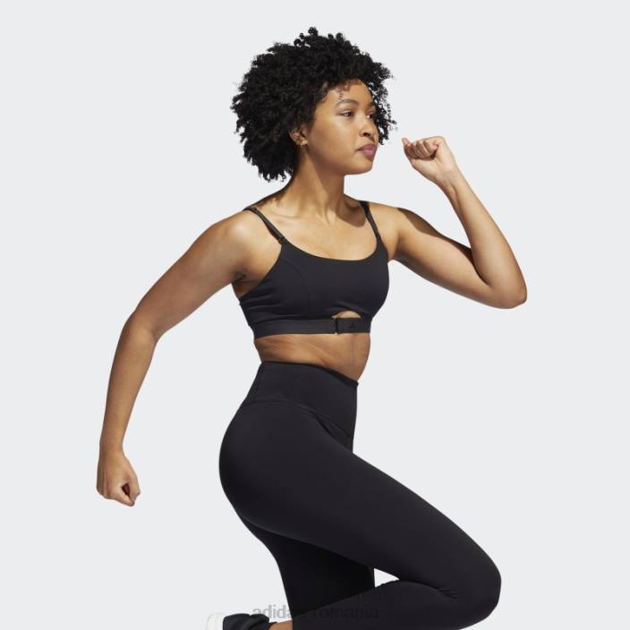 Adidas sutien de susținere ușoară de antrenament aeroimpact luxe negru adidas femei negru 2JBN9294