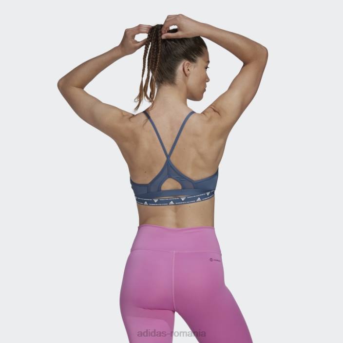 Adidas sutien de susținere ușoară de antrenament din oțel aeroreact femei oţel 2JBN10709
