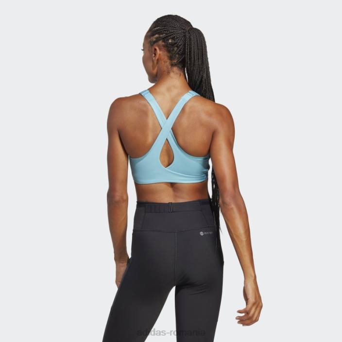 Adidas sutien de sustinere inalta fastimpact luxe run albastru adidas femei albastru 2JBN16464