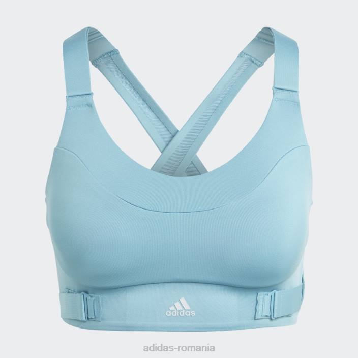 Adidas sutien de sustinere inalta fastimpact luxe run albastru adidas femei albastru 2JBN16464