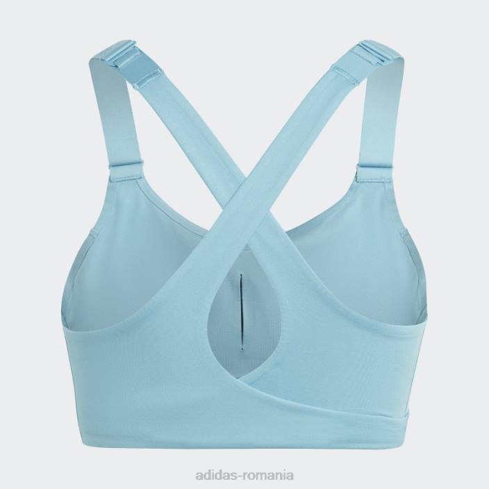 Adidas sutien de sustinere inalta fastimpact luxe run albastru adidas femei albastru 2JBN16464