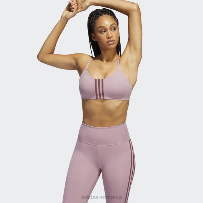 Adidas sutien de sustinere usoara de antrenament aeroimpact mov femei mov 2JBN3135