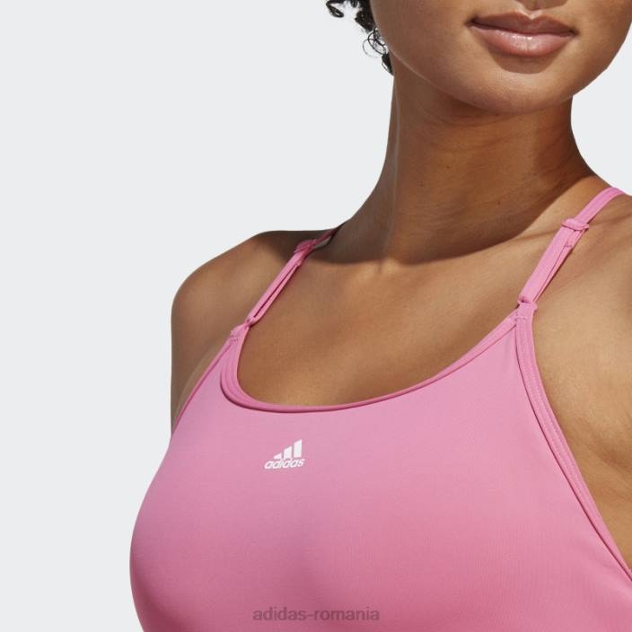 Adidas sutien de sustinere usoara de antrenament aeroreact fucsia femei fucsie 2JBN9265