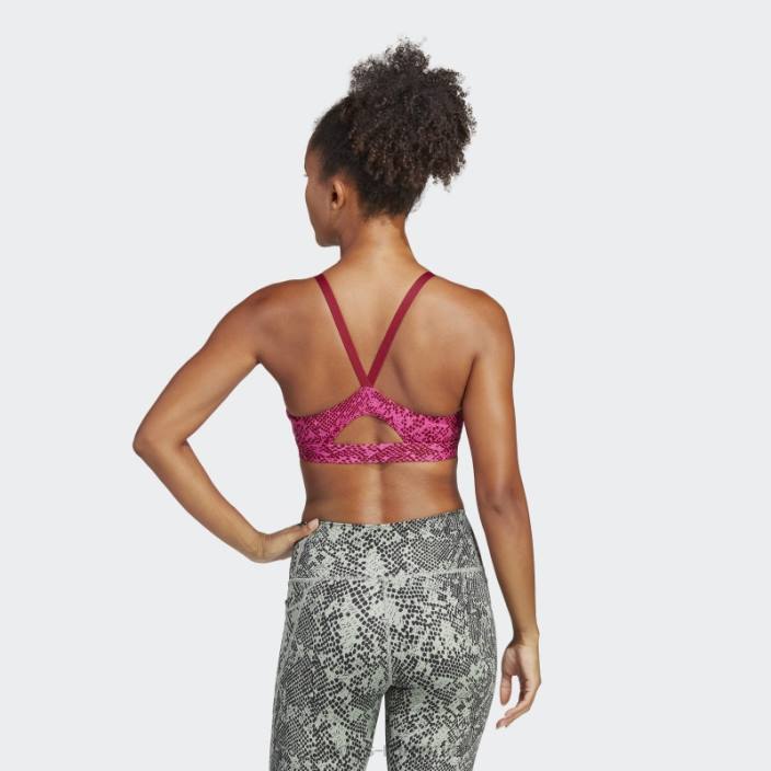 Adidas sutien de sustinere usoara pentru antrenament aeroimpact fucsia femei fucsia/visiniu 2JBN9362