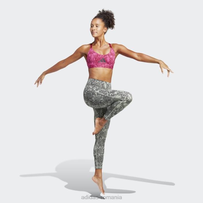 Adidas sutien de sustinere usoara pentru antrenament aeroimpact fucsia femei fucsia/visiniu 2JBN9362