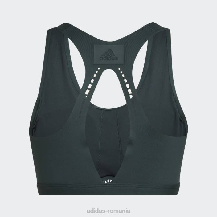 Adidas sutien eqt de susținere medie de antrenament verde adidas femei verde 2JBN10659