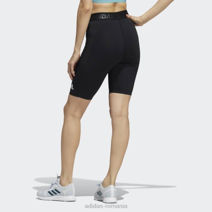 Adidas techfit heat.rdy colanti scurti negri femei negru 2JBN3170