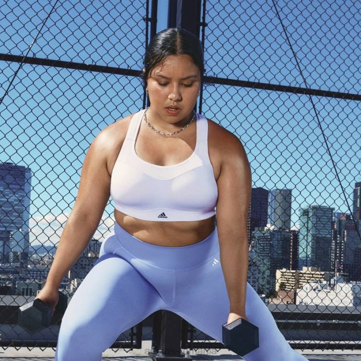 Adidas tlrd impact training sutien cu sustinere inalta argintiu zori fierbinti femei zori argintii 2JBN16532