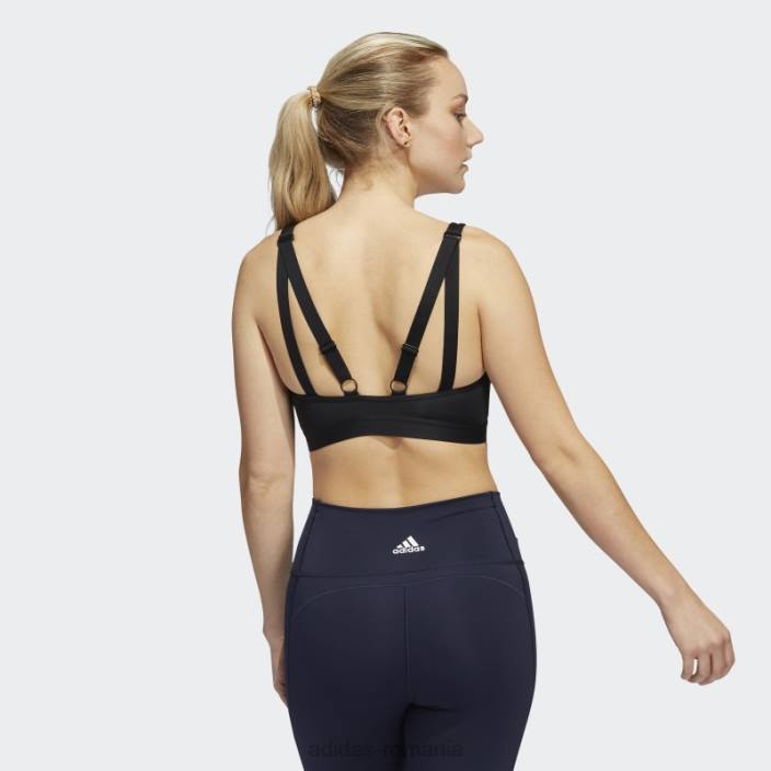 Adidas tlrd move antrenament sutien de sustinere inalta negru fierbinte femei negru 2JBN8904