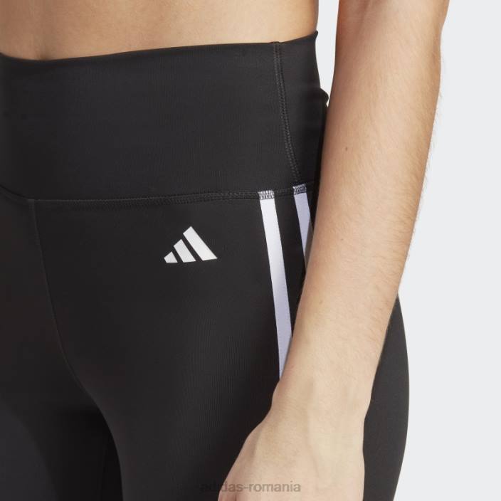 Adidas train essentials 3 dungi cu talie înaltă 3/4 jambiere negru adidas femei negru 2JBN9834