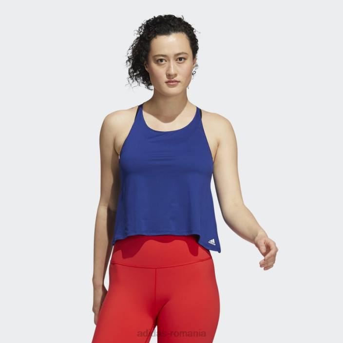 Adidas tricou adidas victory blue yoga femei victorie albastru/alb 2JBN3057