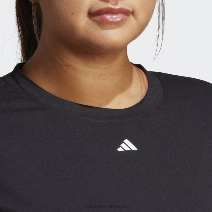 Adidas tricou studio (mărime plus) negru femei negru 2JBN9086