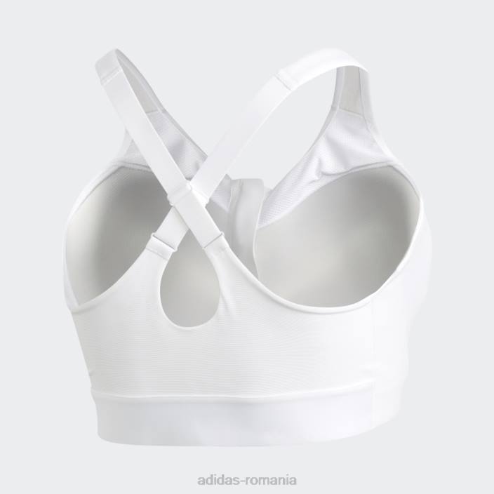 Adidas ultimate sutien (plus size) alb femei alb 2JBN10592