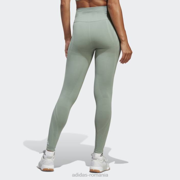 Adidas verde argintiu formotion sculptat jambiere 7/8 adidas femei verde argintiu 2JBN16941