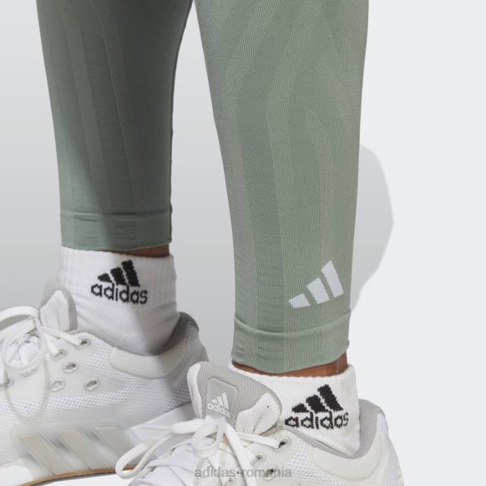 Adidas verde argintiu formotion sculptat jambiere 7/8 adidas femei verde argintiu 2JBN16941