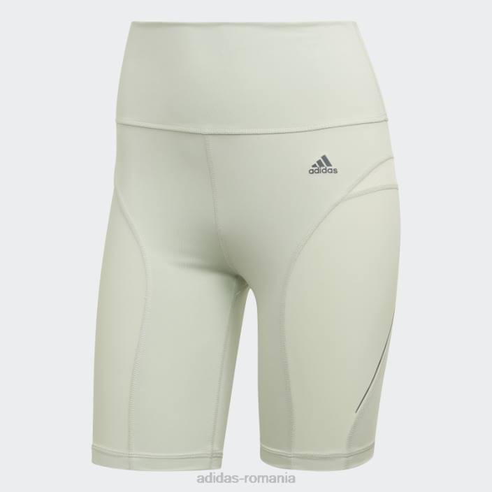 Adidas verde croit hiit 45 secunde antrenament leggings scurte moda femei verde 2JBN10707