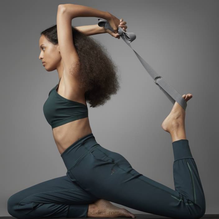 Adidas verde echilibru autentic pantaloni yoga moda femei verde 2JBN10599
